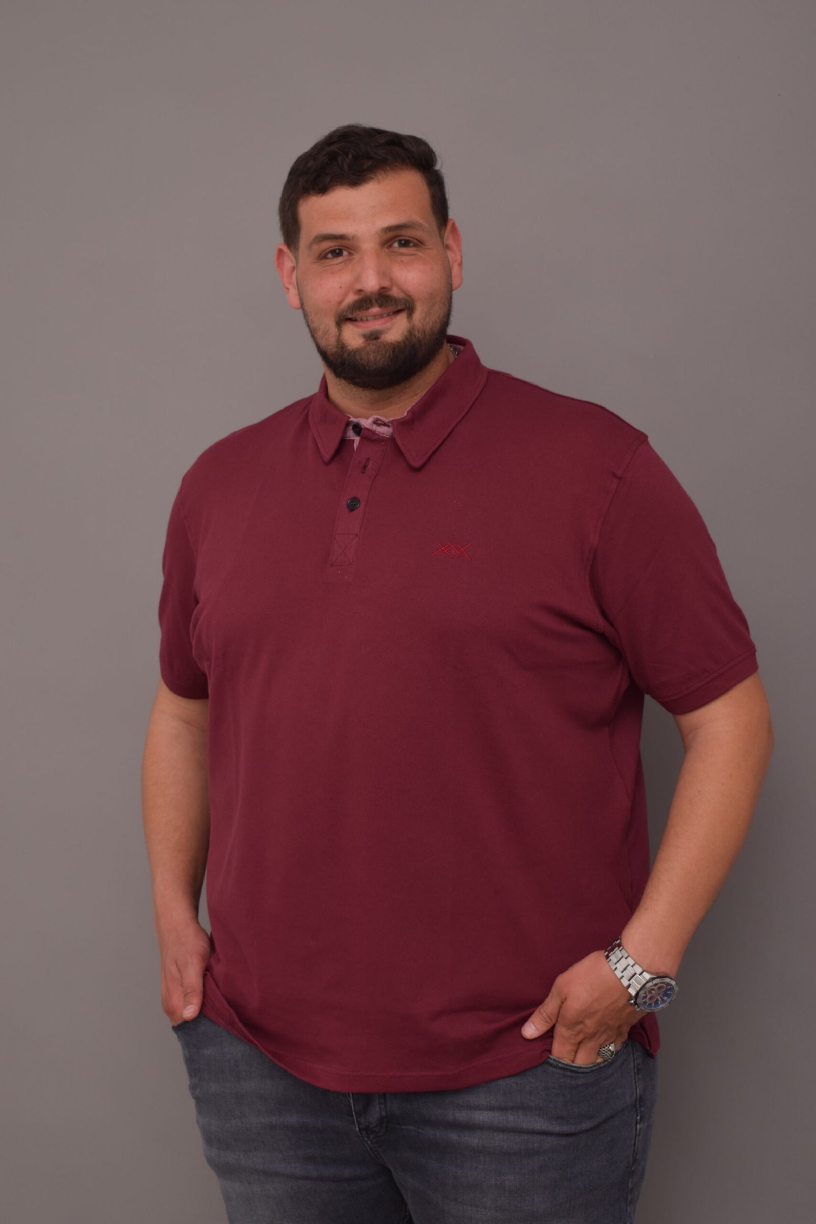 POLO BORDEAUX PMC2618