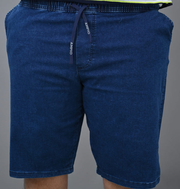 SHORT DENIM AVEC CORDON