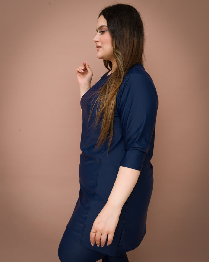 Tee-shirt Thermolactyl et Legging Bleu Marine