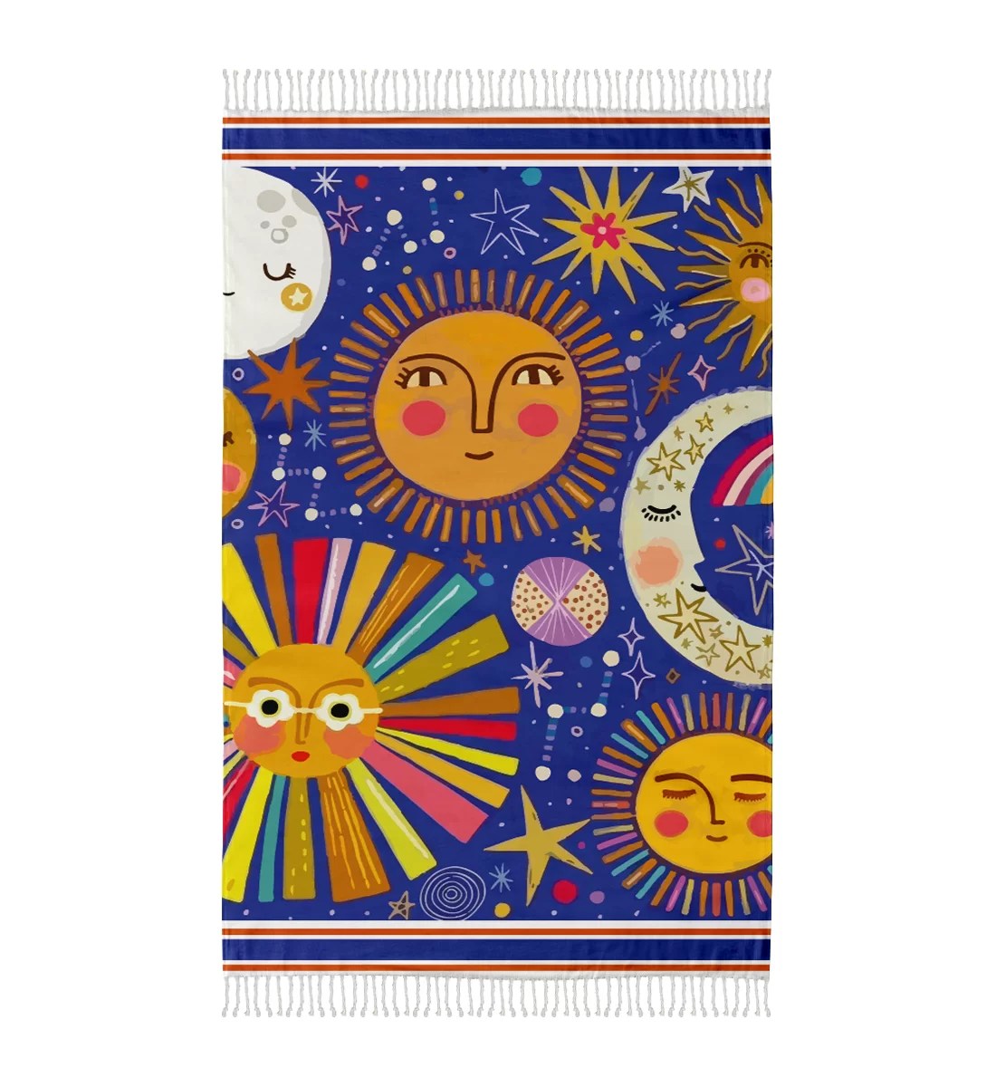 Fouta Blue Sun