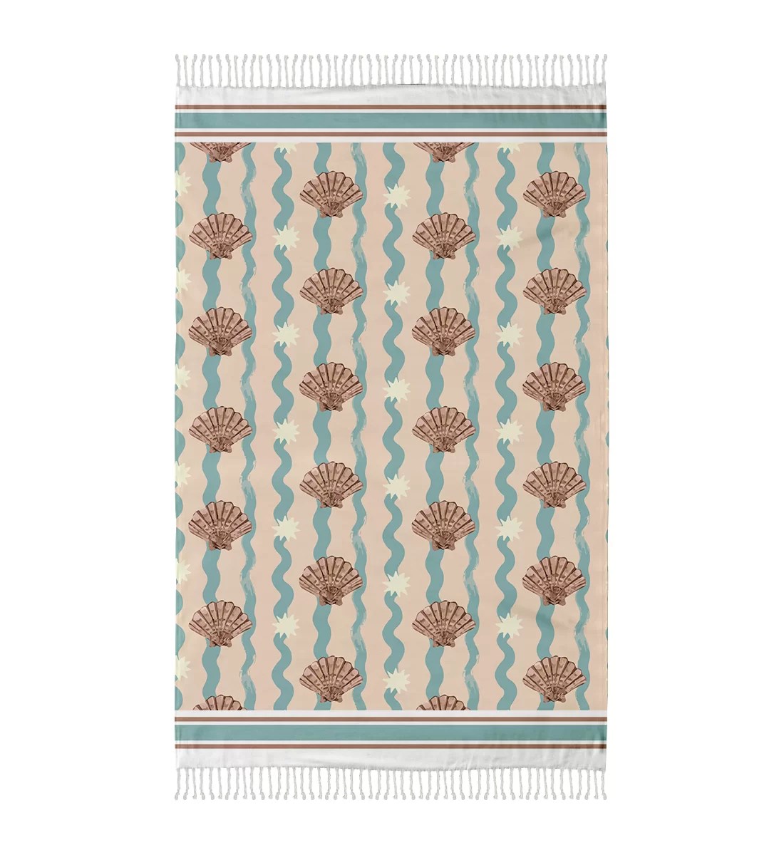 Fouta Coquillage