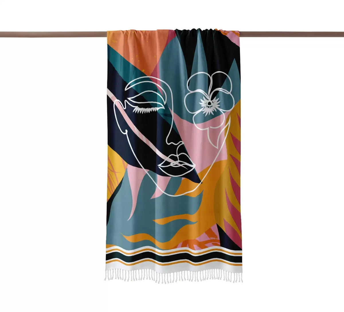 Fouta Closed Eyes
