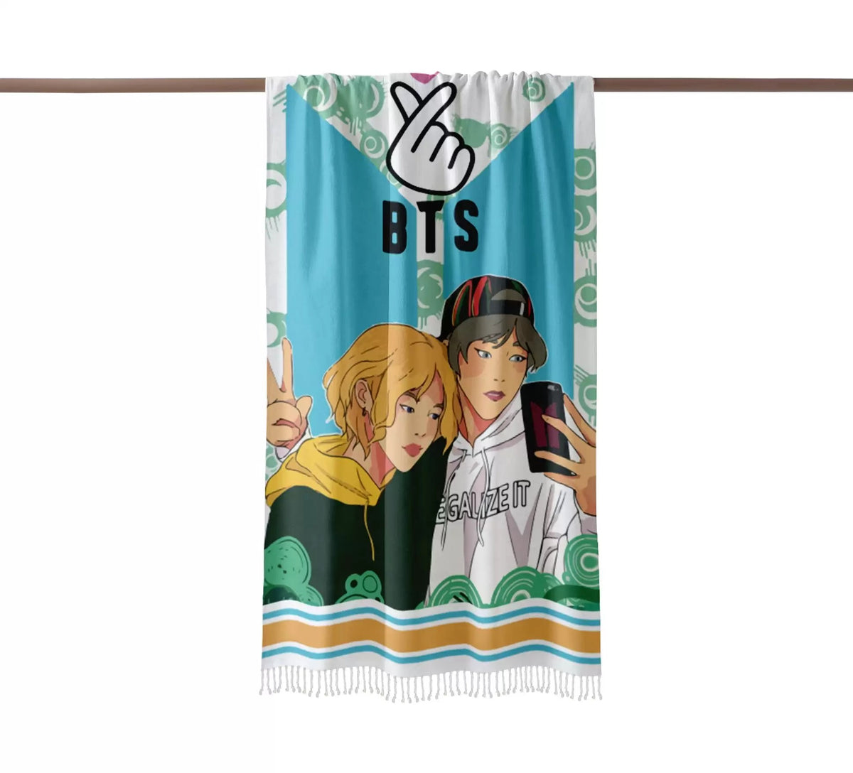 Fouta Enfant BTS