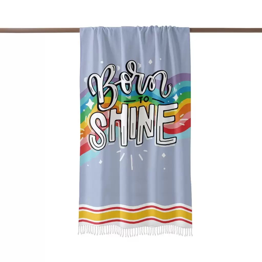 Fouta Enfant Born To Shine