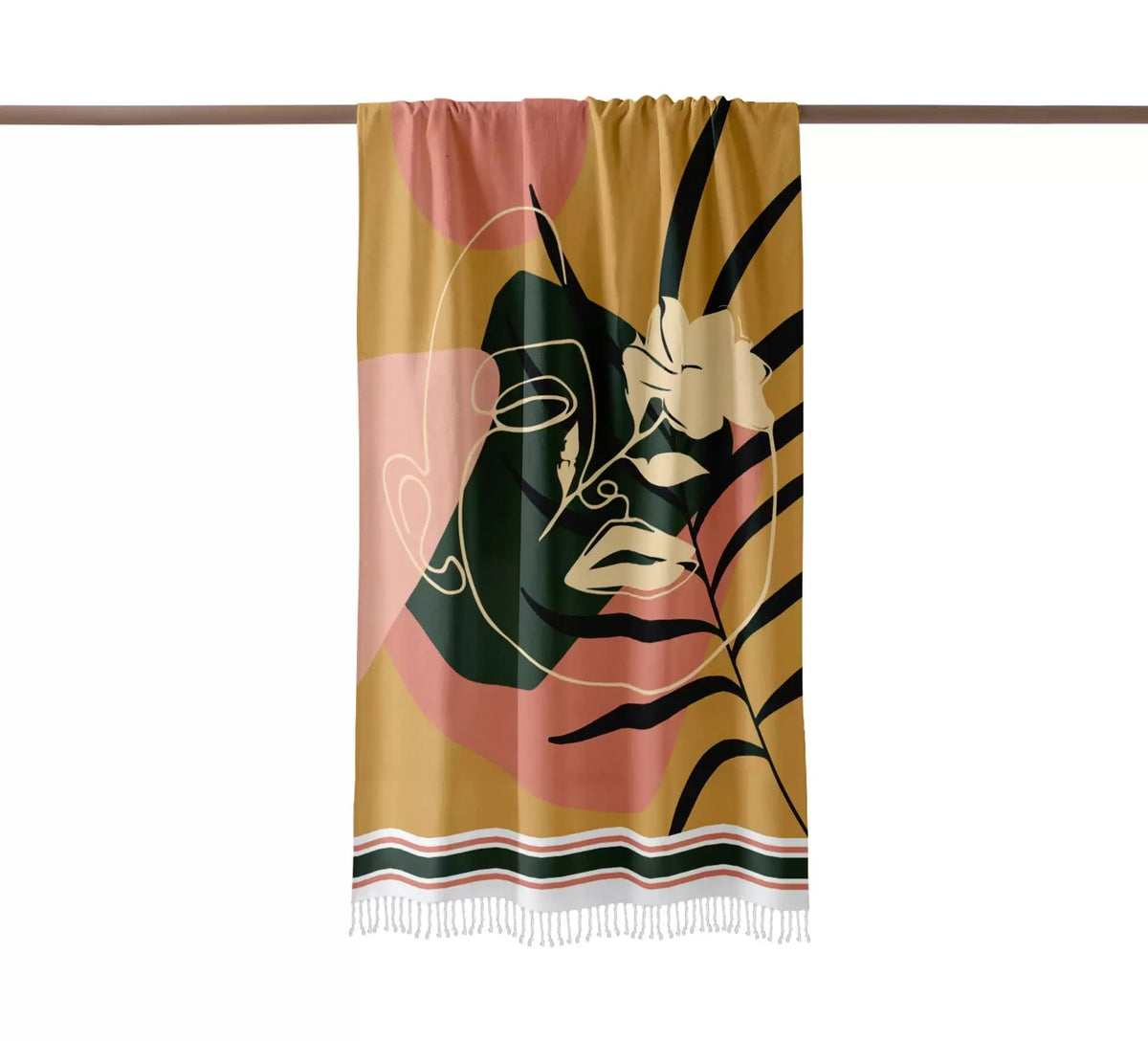 Fouta She Rose Face