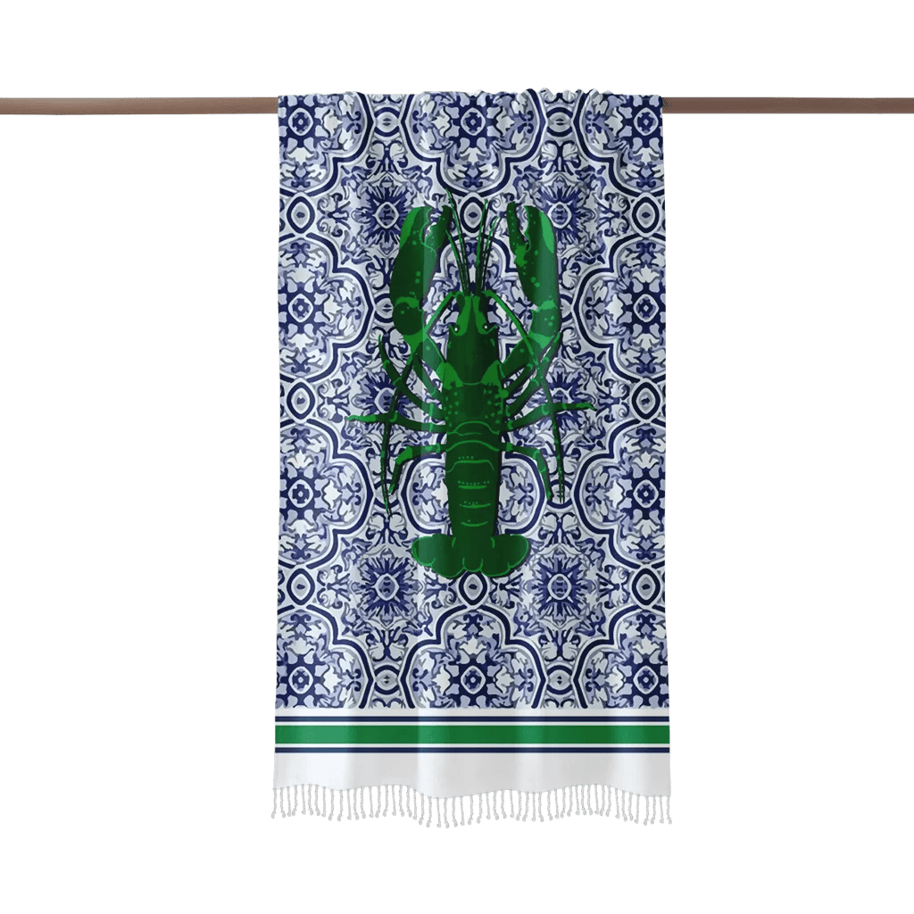 Fouta Green Langouste