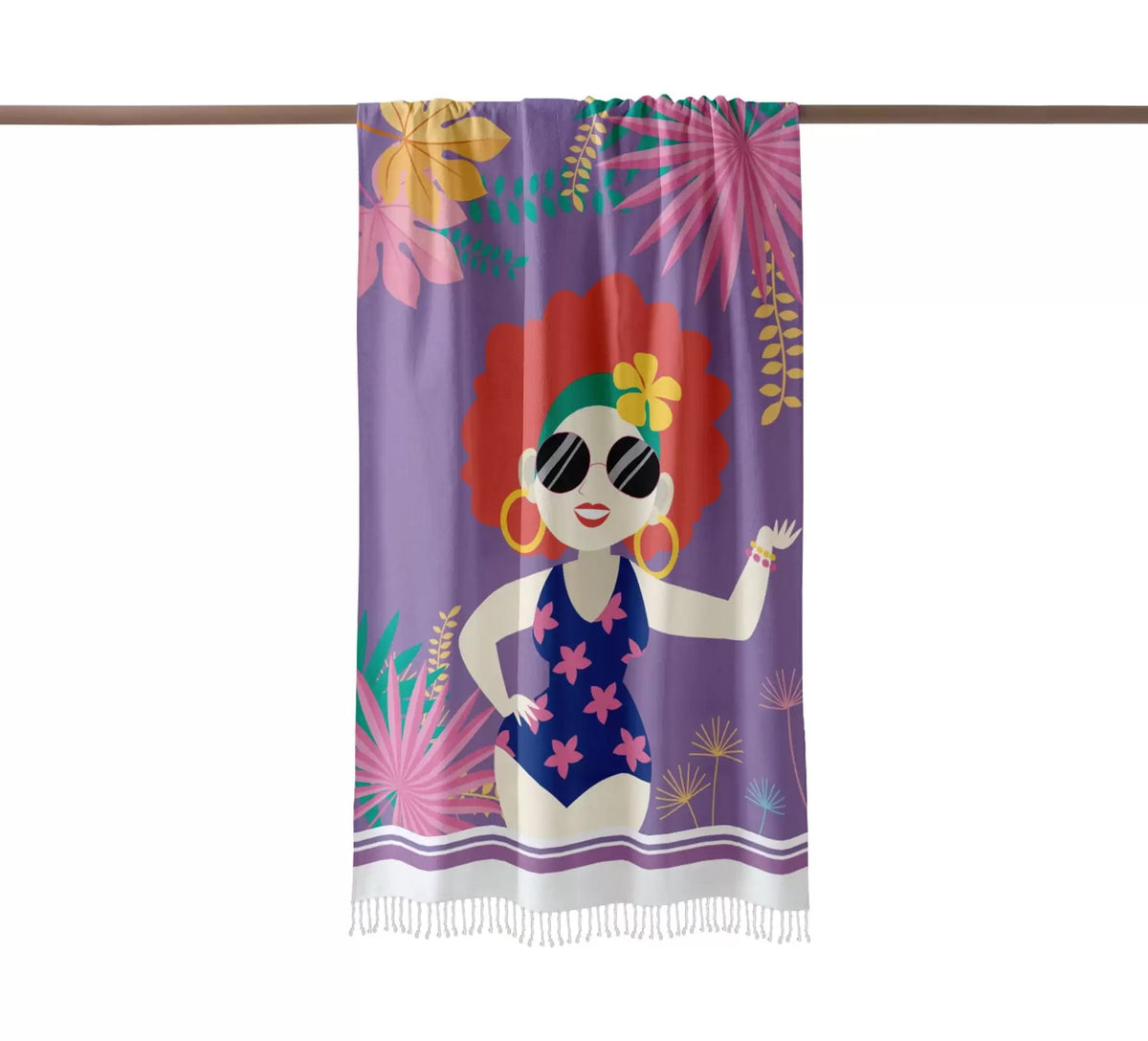 Pack Fouta Hawaian Lady