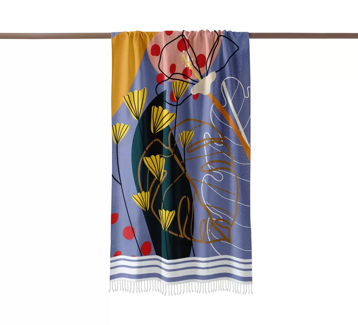 Fouta Wind Flowers