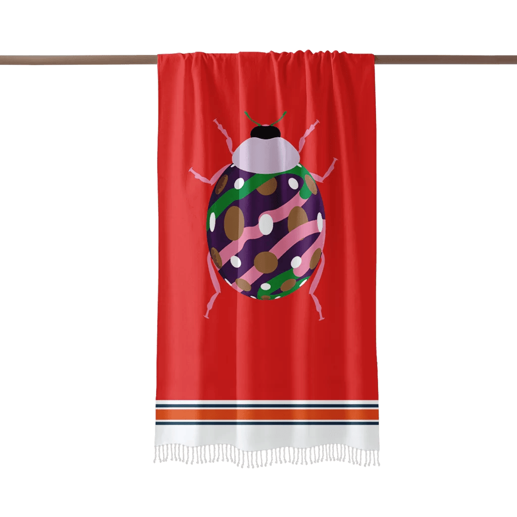 Fouta Red Lady Bug