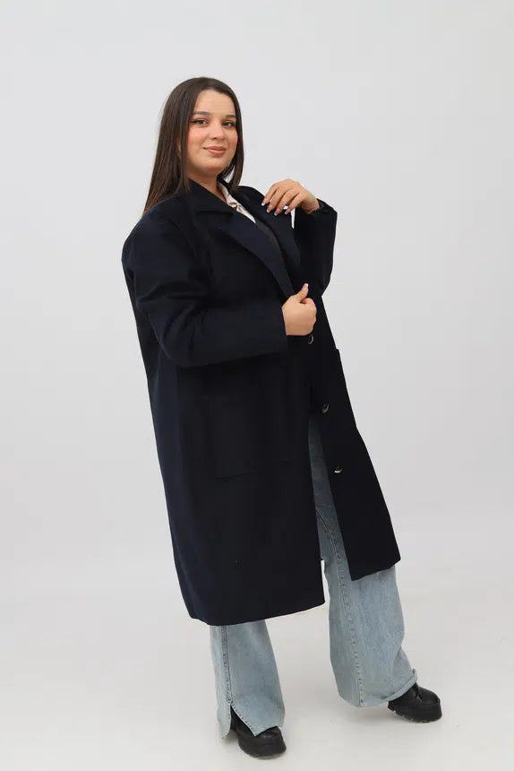 Manteau en Gatifa Noir