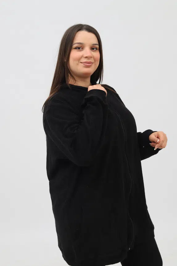 Ensemble Molleton Éponge Noir