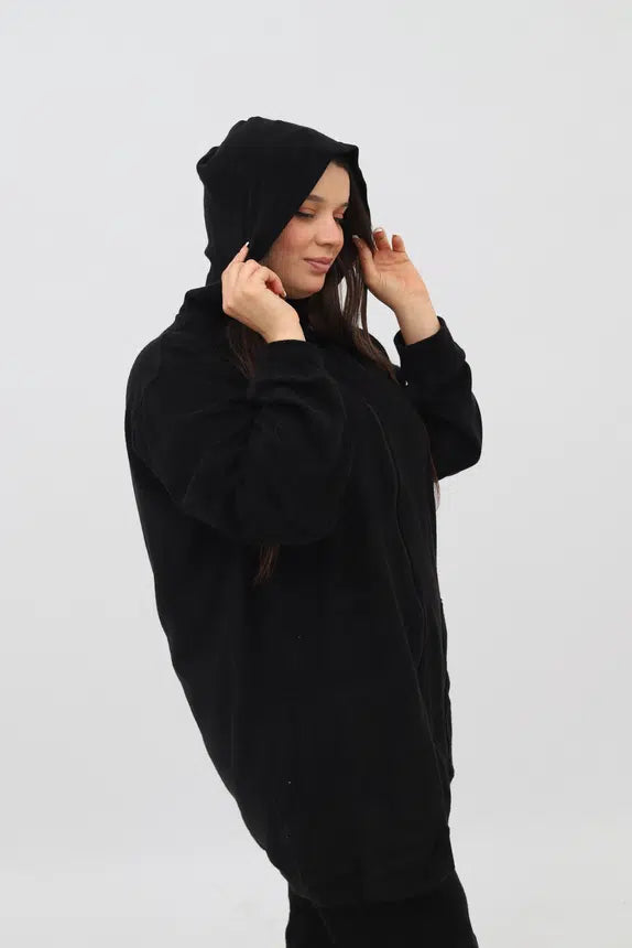 Ensemble Molleton Éponge Noir