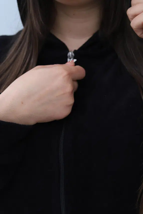 Ensemble Molleton Éponge Noir