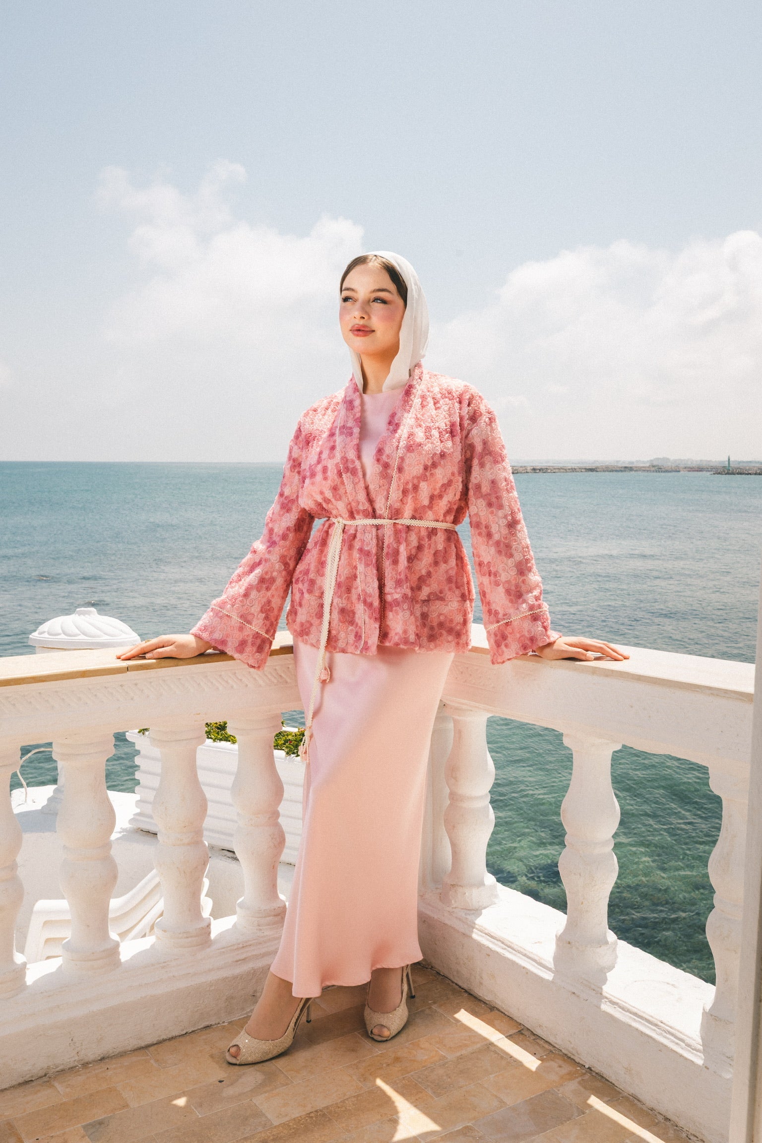 Feminine Silk Skirt
