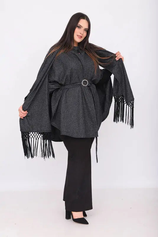 PONCHO EN CACHEMIRE