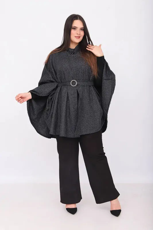 PONCHO EN CACHEMIRE