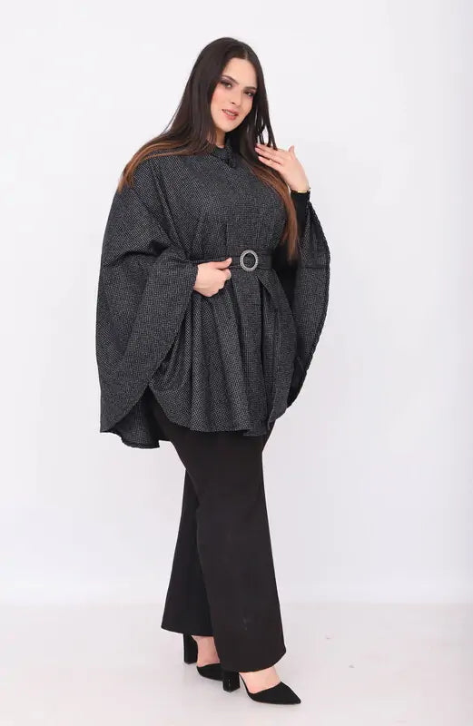 PONCHO EN CACHEMIRE