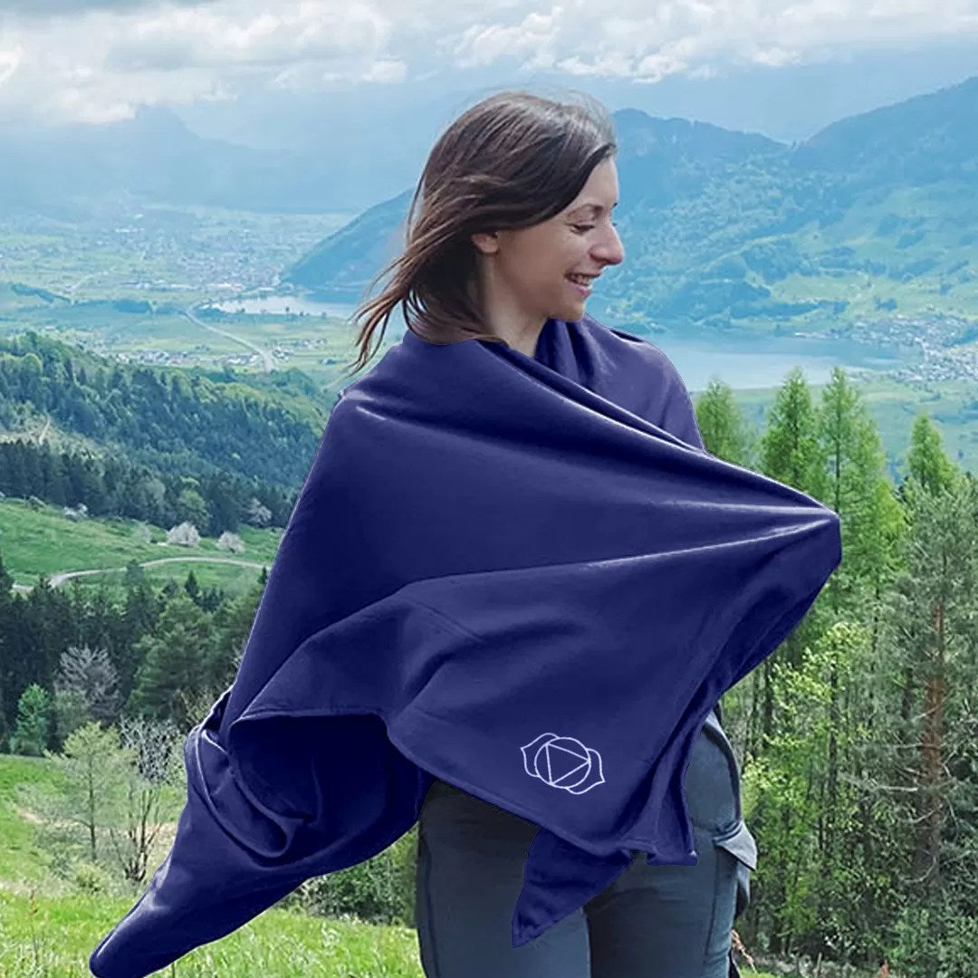 Plaid Yoga Indigo