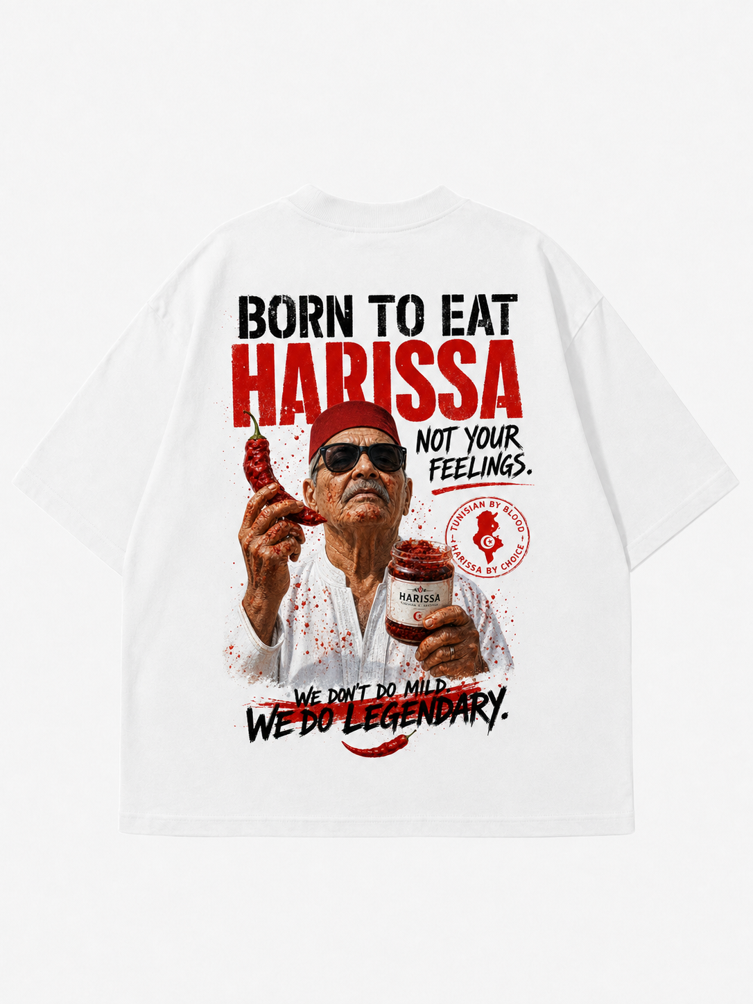T-shirt Harissa Édition Limitée Premium Oversize