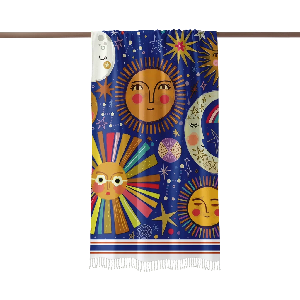 Fouta Blue Sun