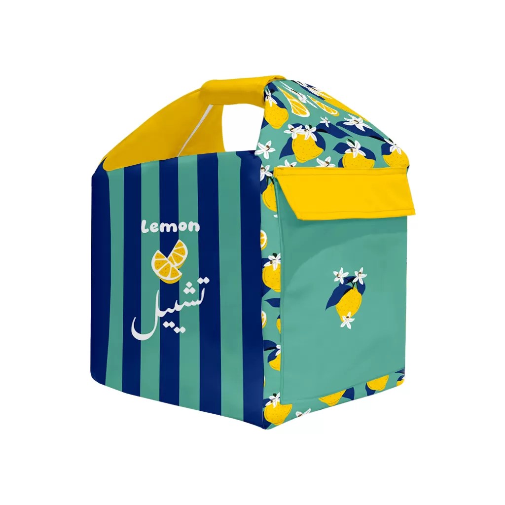 Sac Isotherme Iso Box M 10 L  Blue Citro'boxy