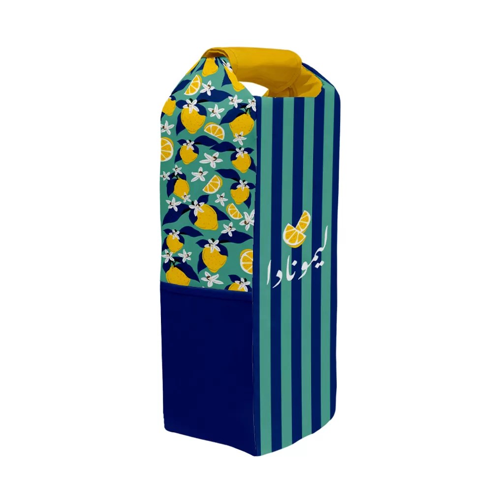 Porte bouteille Isotherme 2.5 L blue Lemobottle