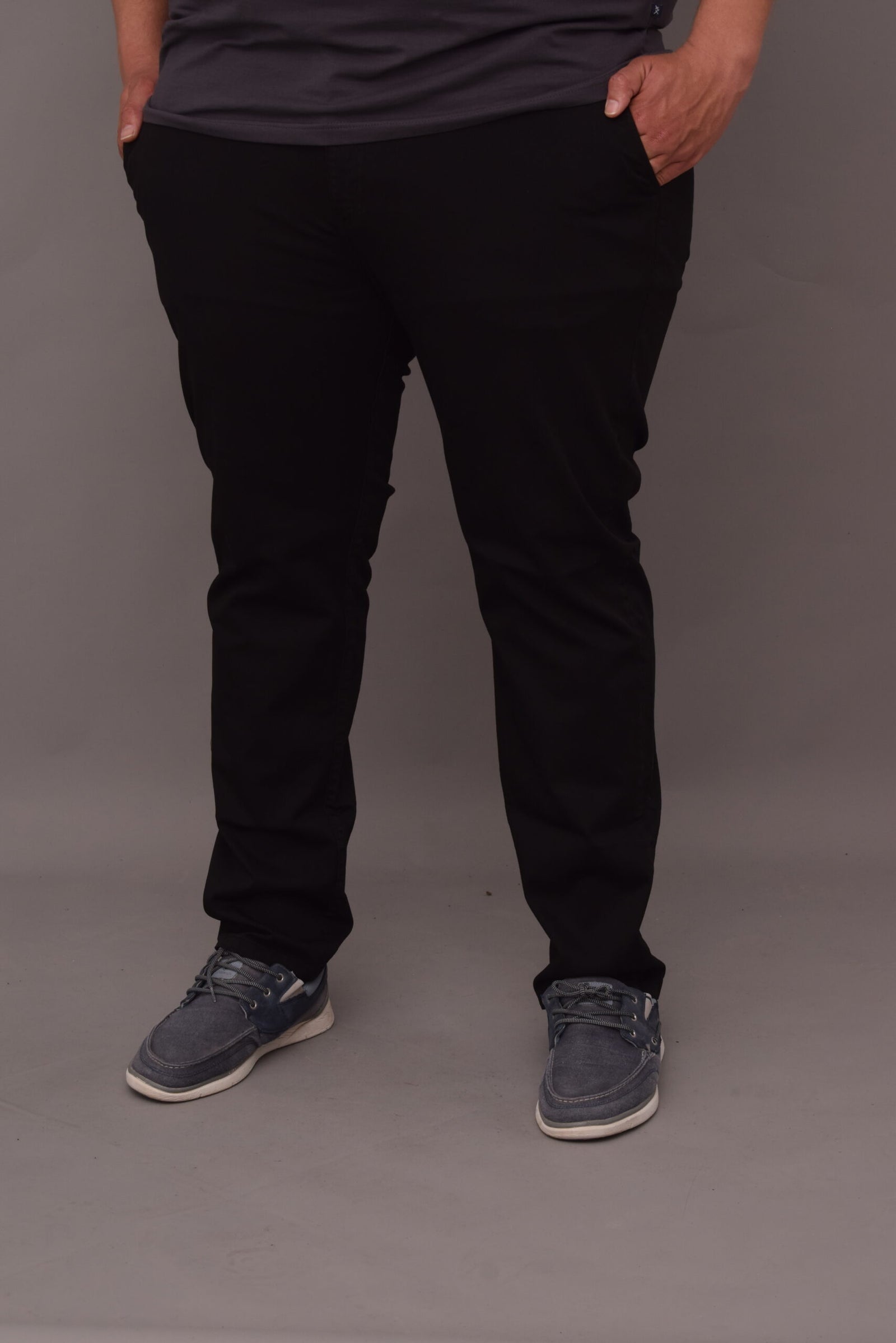PANTALON CHINO NOIR CHINO2601