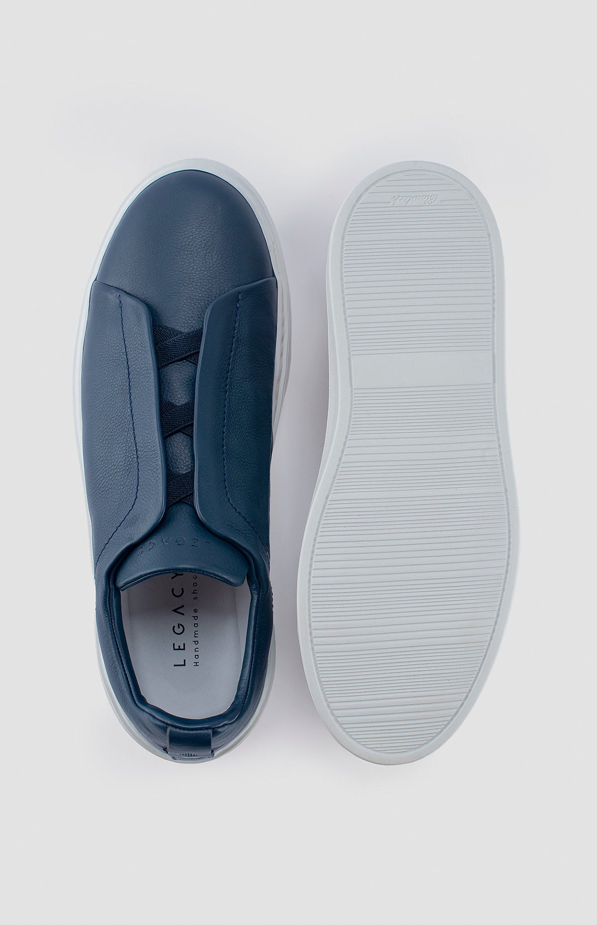 Baskets Aeron Cuir Grainé