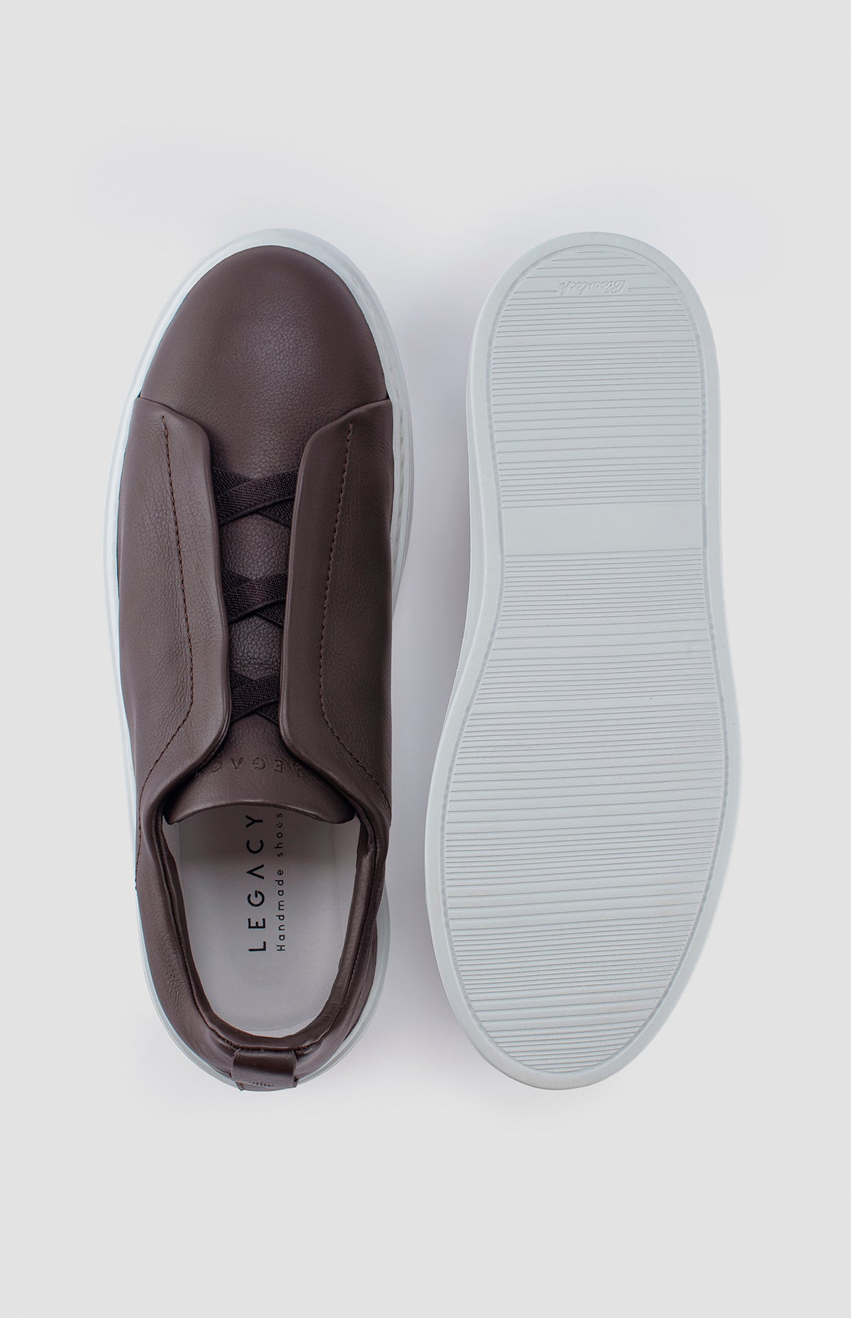 Baskets Aeron Cuir Grainé