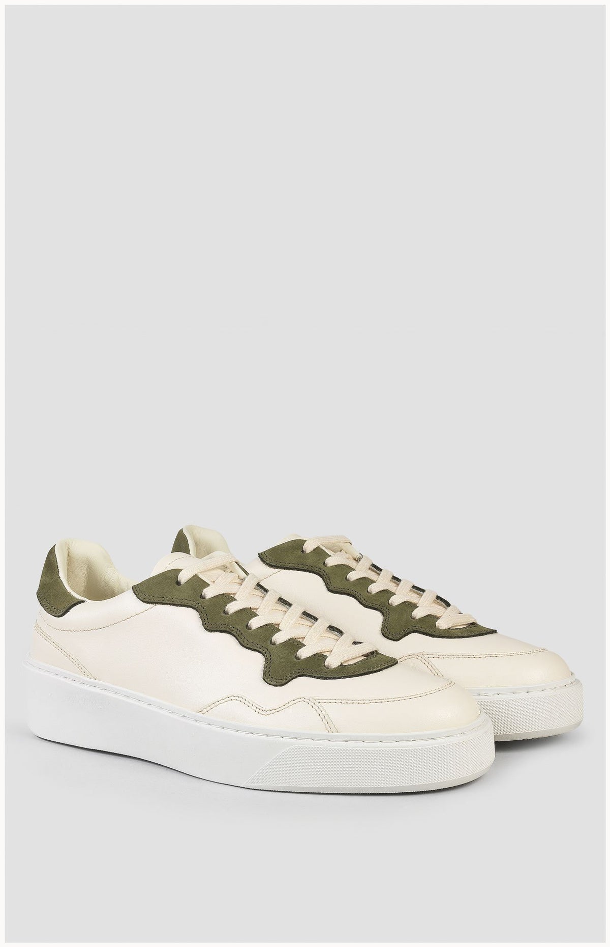 Baskets Otis Cuir Femme