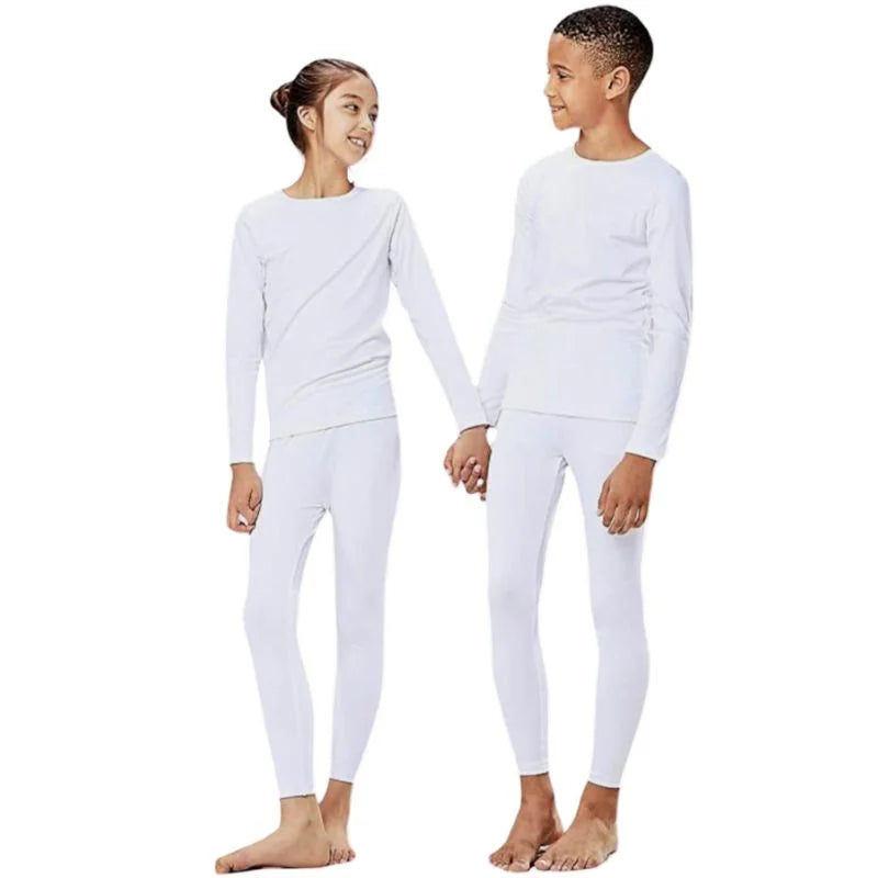 Pack 2 Tenues Sous-vêtement Fille Blanc ( Pull – Pantalon )