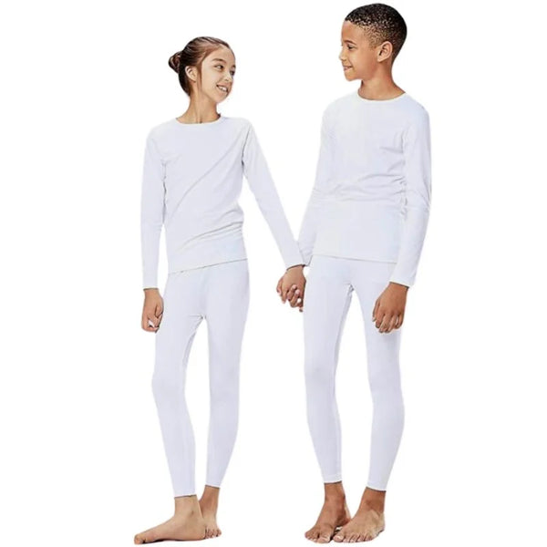 Pack 2 Tenues Sous-vêtement Fille Blanc ( Pull – Pantalon )