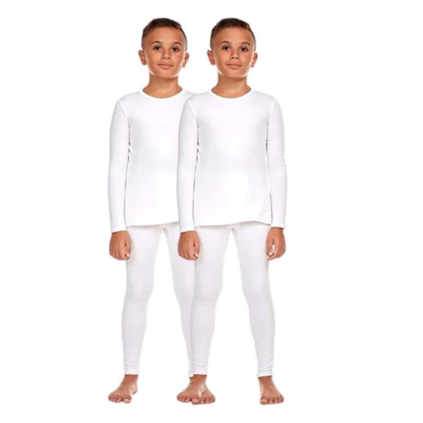 Pack 2 Tenues Sous-vêtement Garçon Blanc ( Pull – Pantalon )