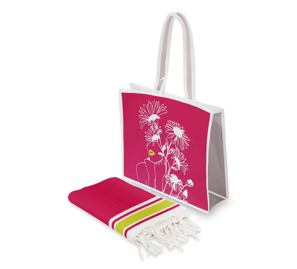 Pack Fouta Admiring in flowers