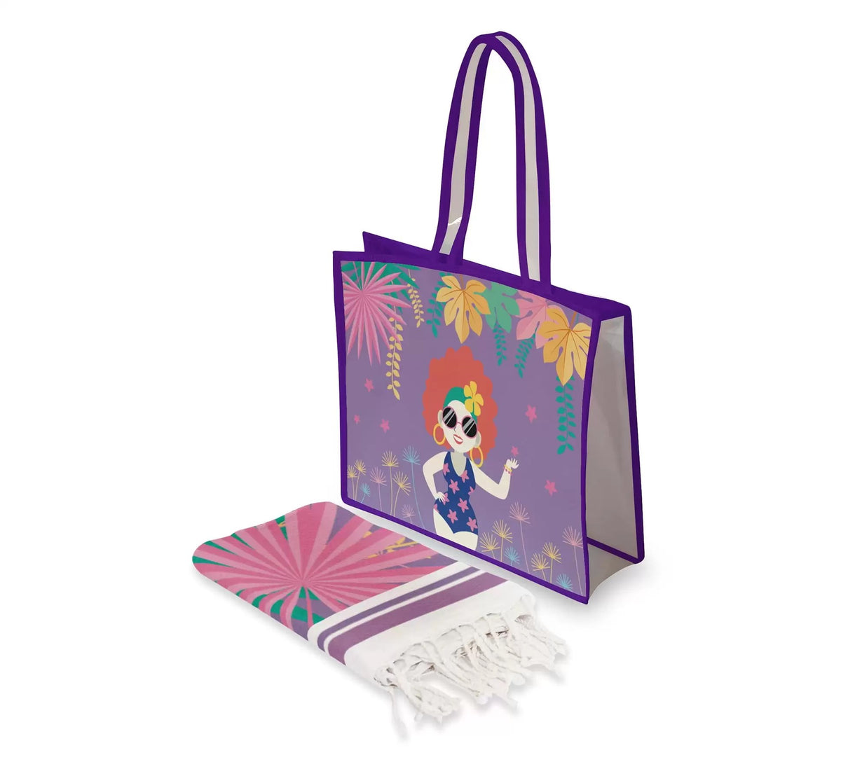 Pack Fouta Hawaian Lady