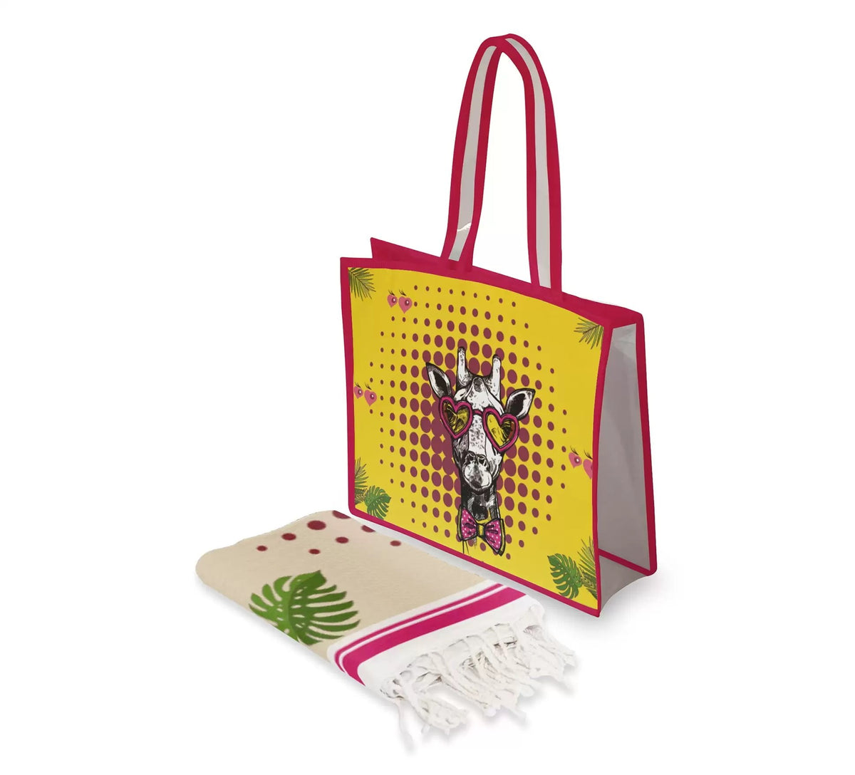 Pack Fouta Hearts sunglass giraffe