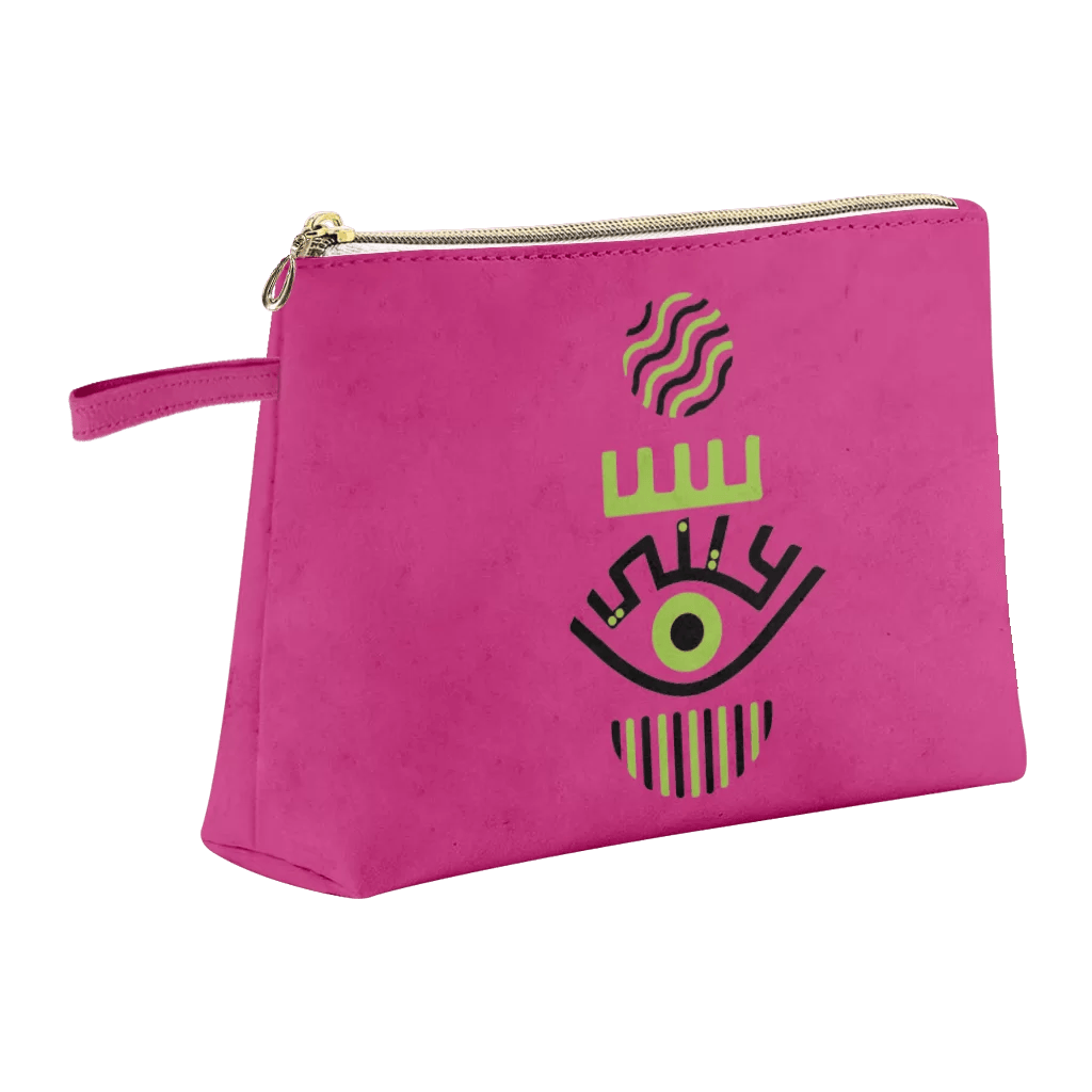 Pochette Pamela Ayni Vert Rose