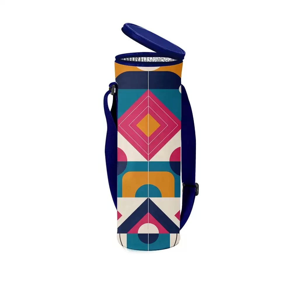 Porte bouteille Isotherme 1.5 L Collage Art