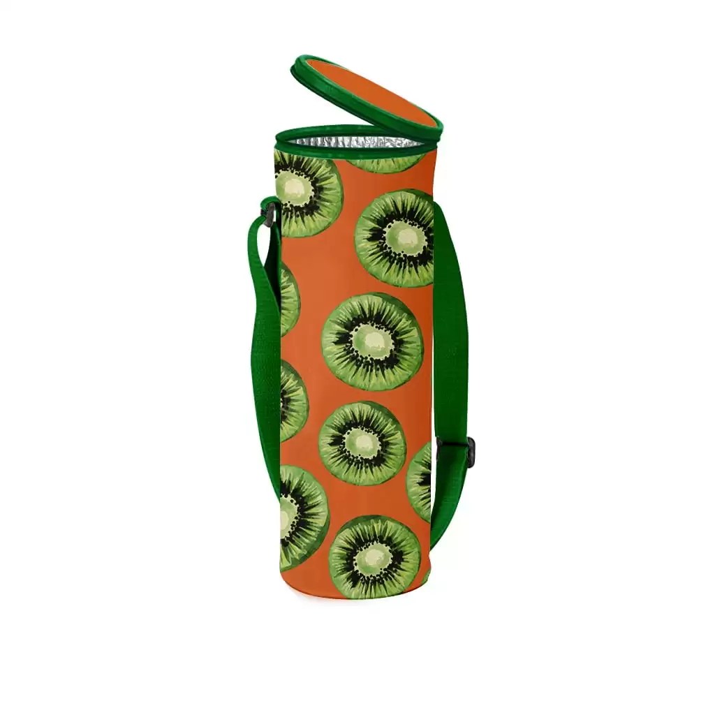 Porte bouteille Isotherme 1.5 L Kiwi Bandes
