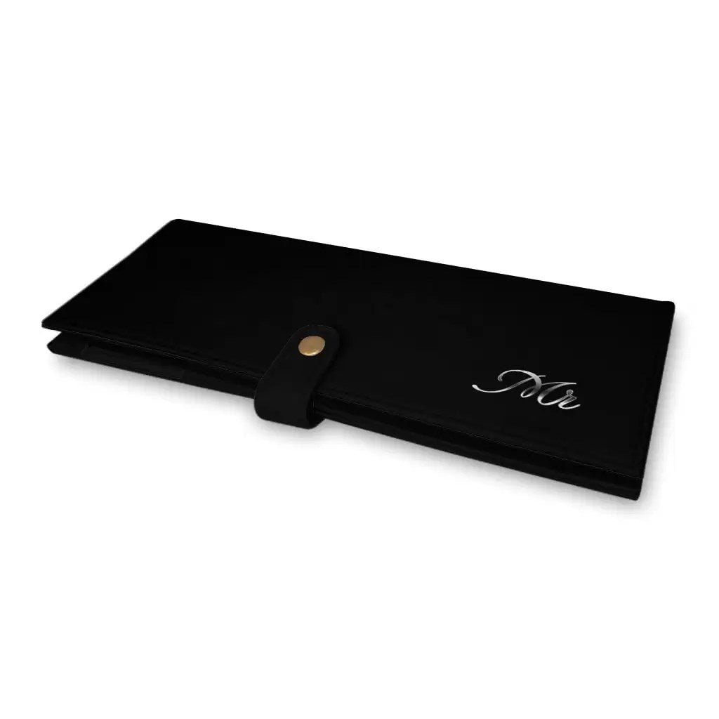 Porte Chéquier Malo Mr Chrome Black