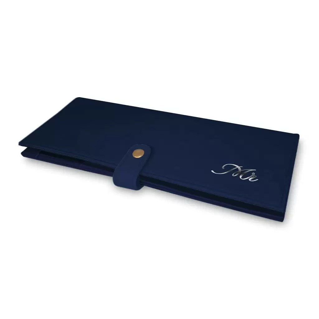 Porte Chéquier Malo Mr Chrome Blue
