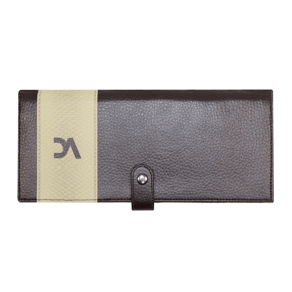 Porte Chéquier Malo Marron Beige