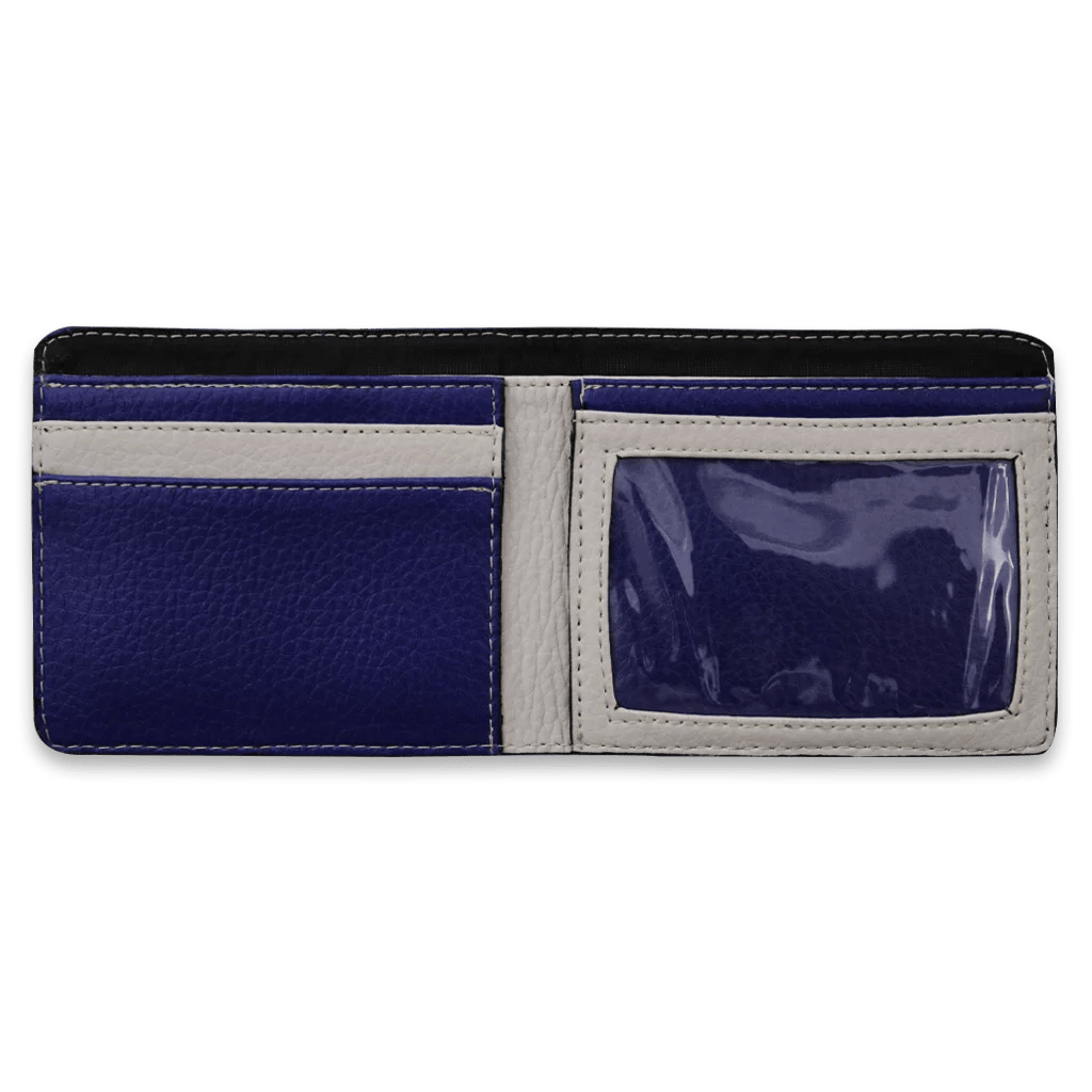 Portefeuille Toxido Bleu