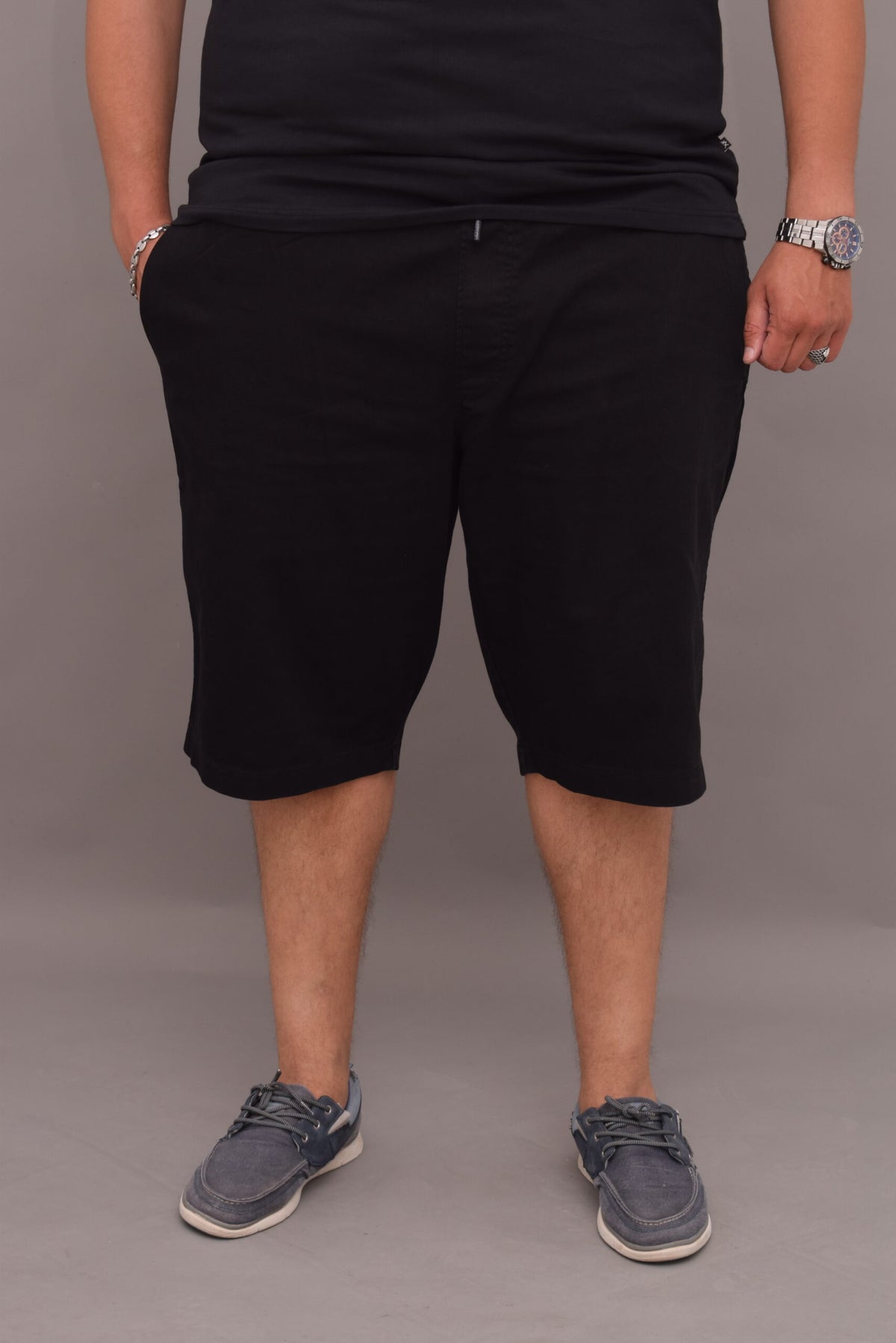 Short en Jean Noir