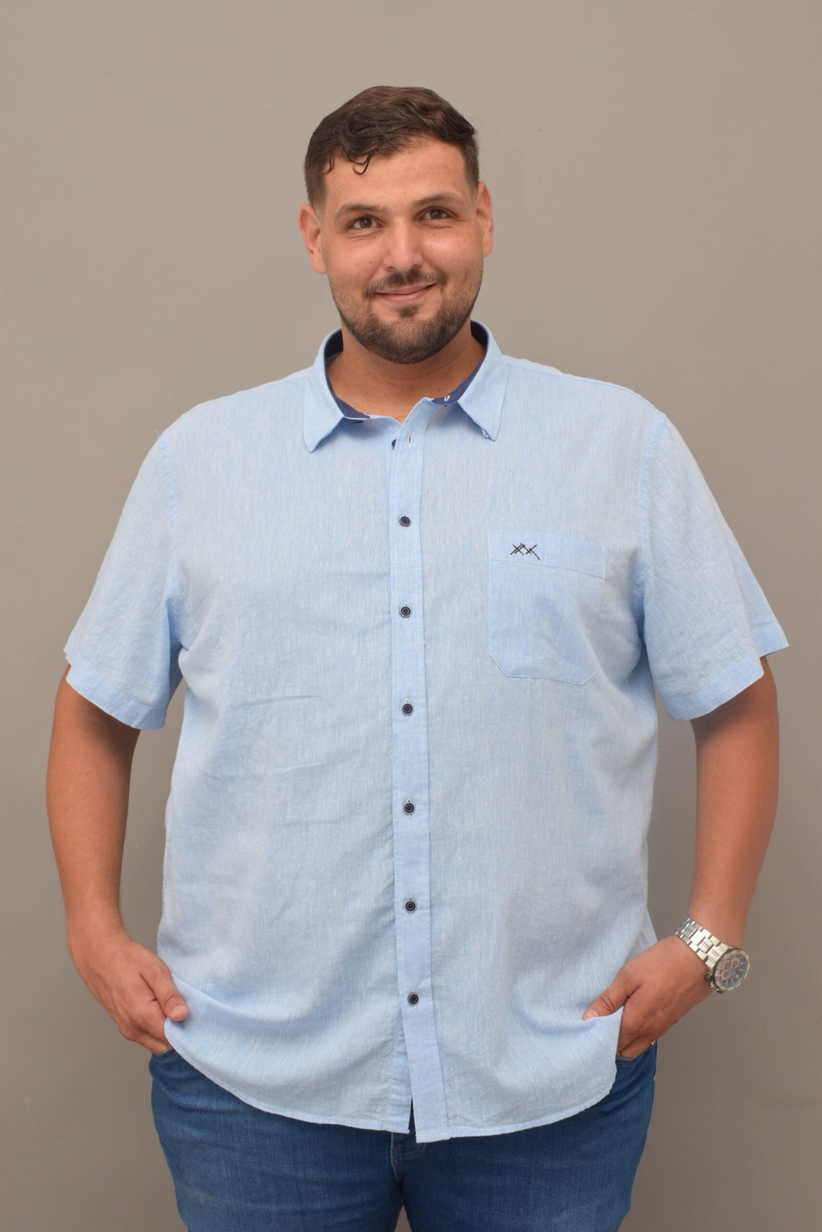 Chemise en Lin Unie