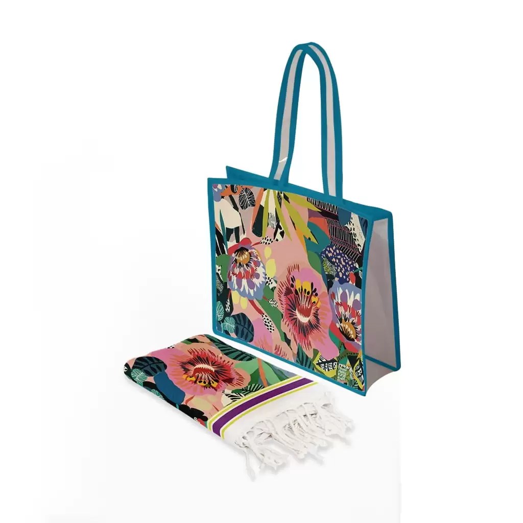 Pack Fouta plage COLOR GARDEN