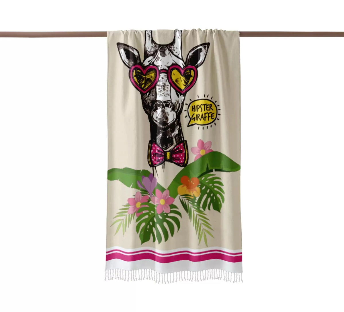 Fouta Hipster Giraffe