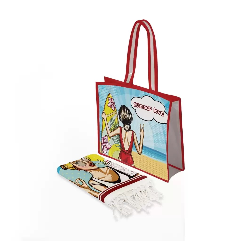 Pack Fouta plage Surf girl summer love