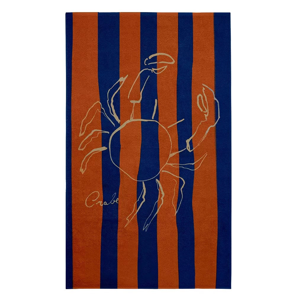 Serviette de Plage M Crabe
