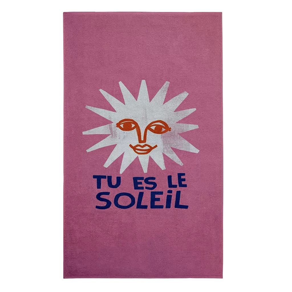 Serviette de Plage M Le Soleil
